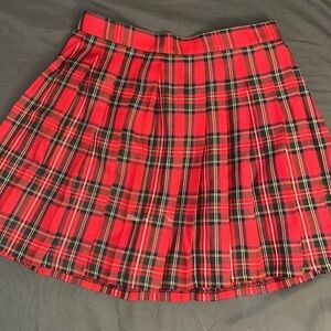 Red Plaid Women's Skirt [no brand]